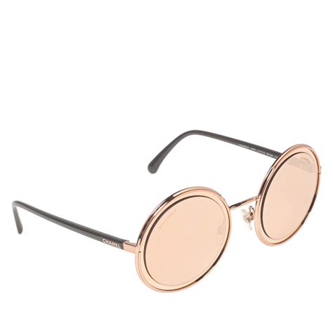 chanel heart mirror sunglasses